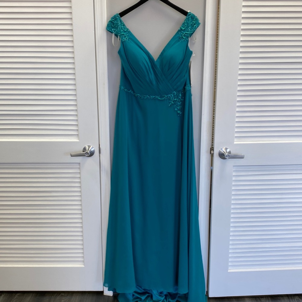 Floor length special occasion gown